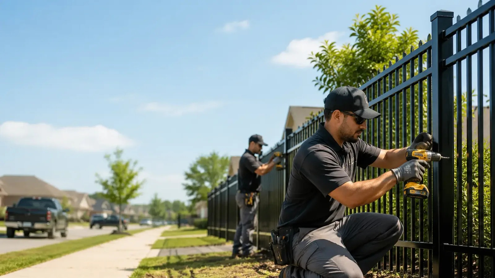 Metal Fence Installation in Tar Heel, NC